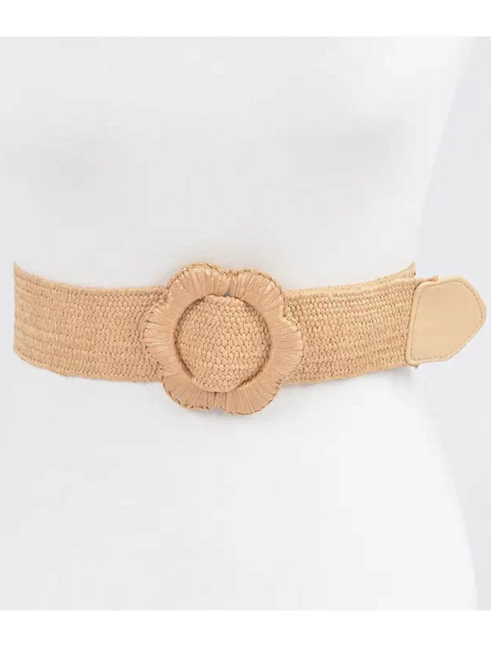 Flower Straw Belt