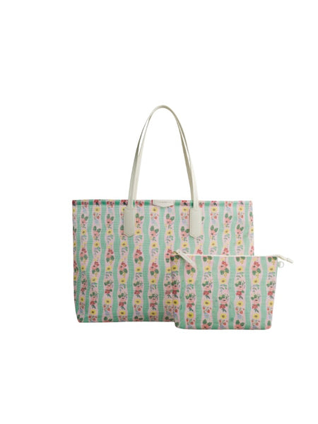 Climbing Roses Mesh Tote & Sunscreen Bag