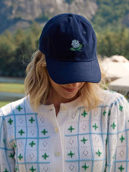 Hydrangea Baseball Cap