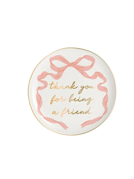 Thank You For Being A Friend Trinket Dish