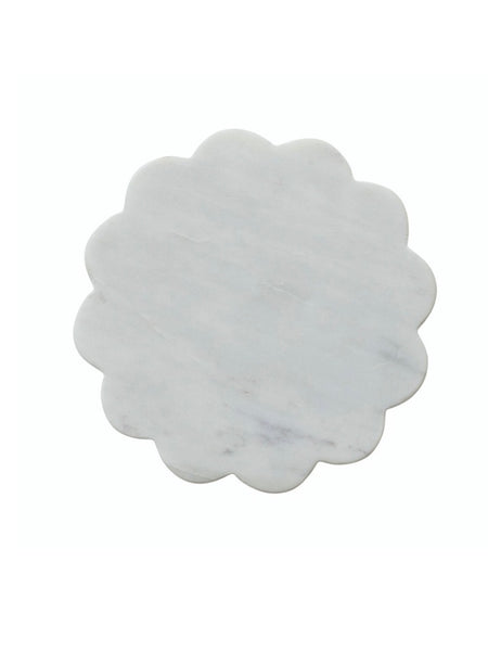 Marble Scalloped Tray