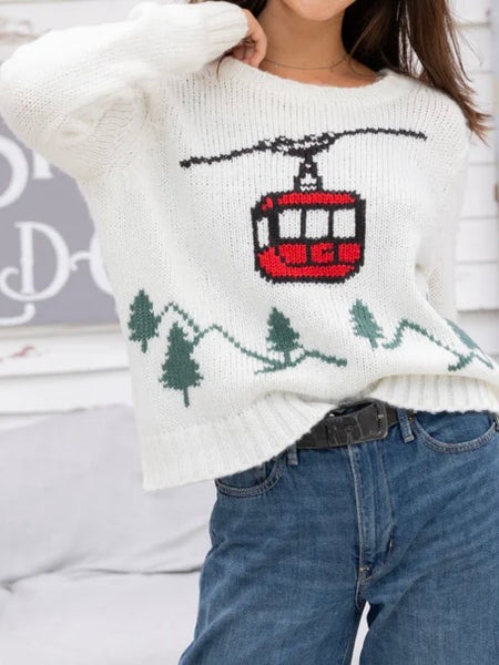 Telluride Crew Chunky Sweater