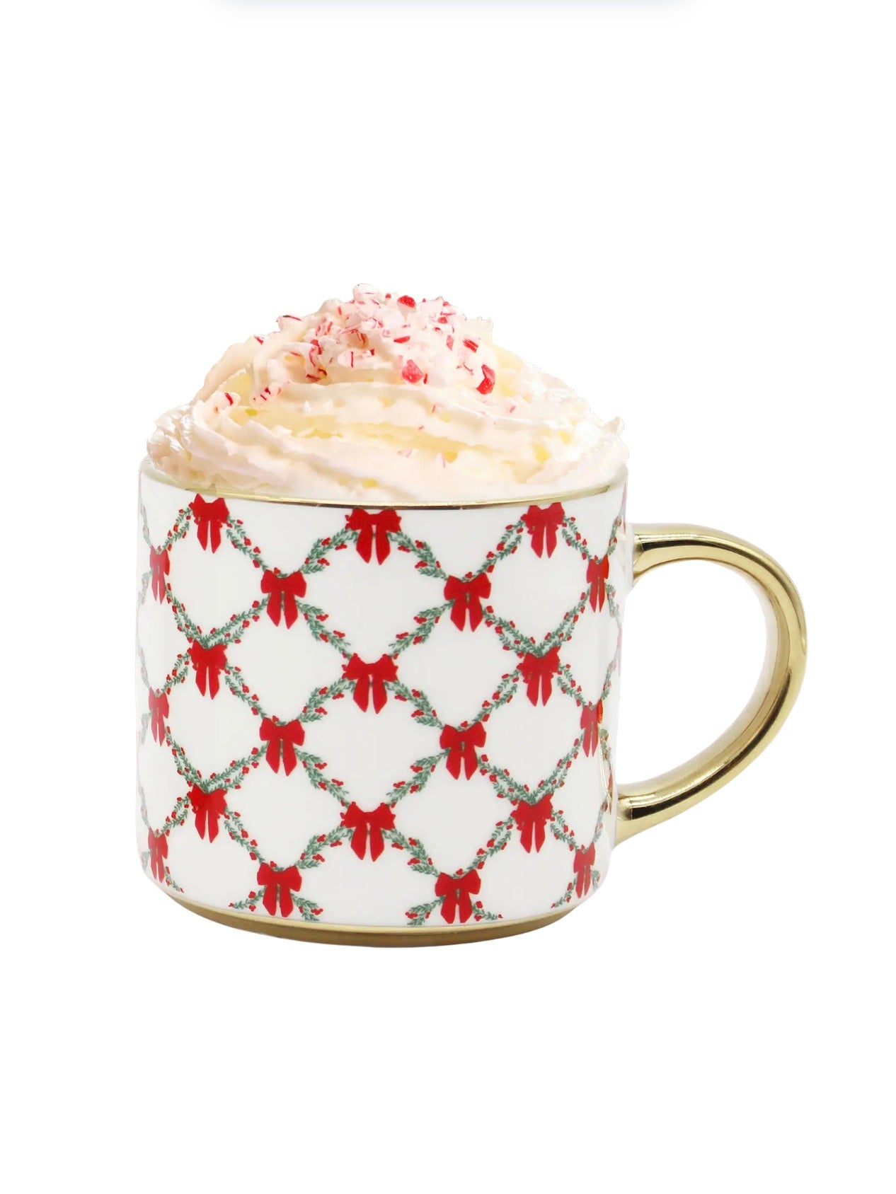 Holiday Trellis Cafe Mug