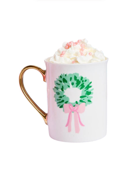 Rosy Wreath Mug