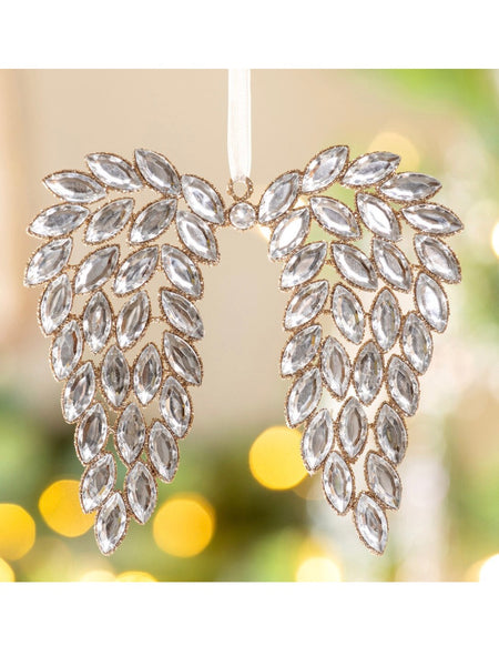 Gem Angel Wing Ornament