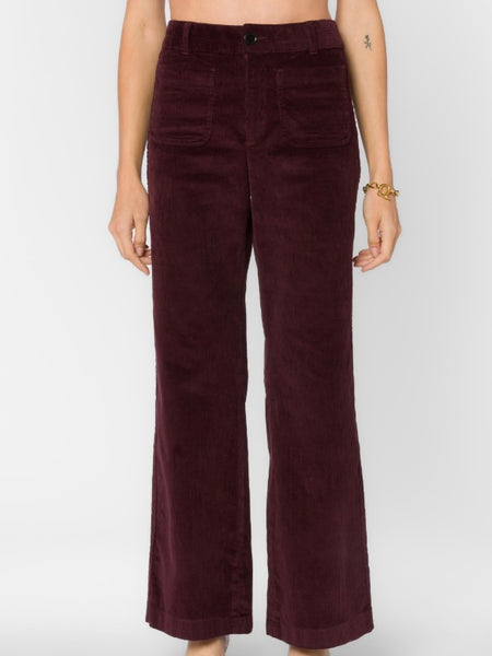 Becker High Rise Corduroy Flare Pant