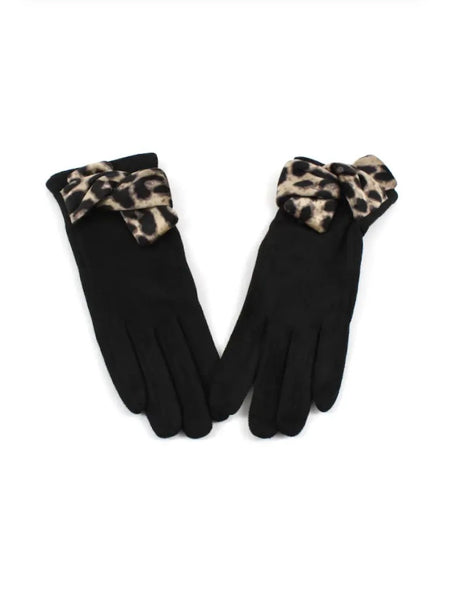Vivian Leopard Gloves