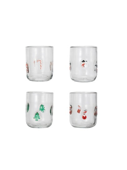 Holiday Icon Drinking Glass