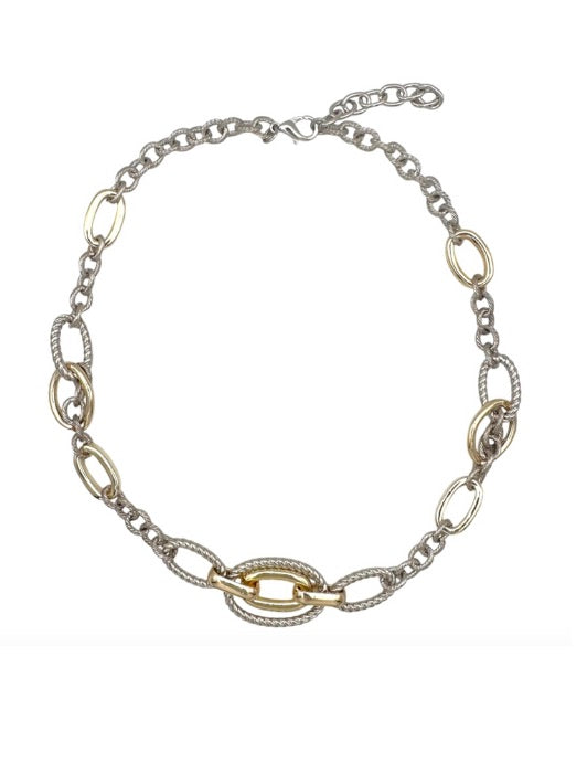 Oval Cable Necklace
