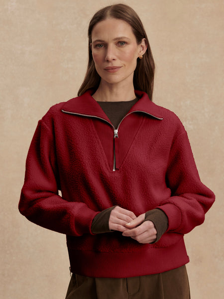 {Varley} Jaylin Half Zip Fleece
