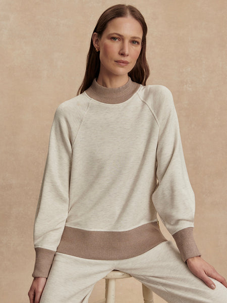 {Varley} Loxley Raglan Boyfriend Sweater