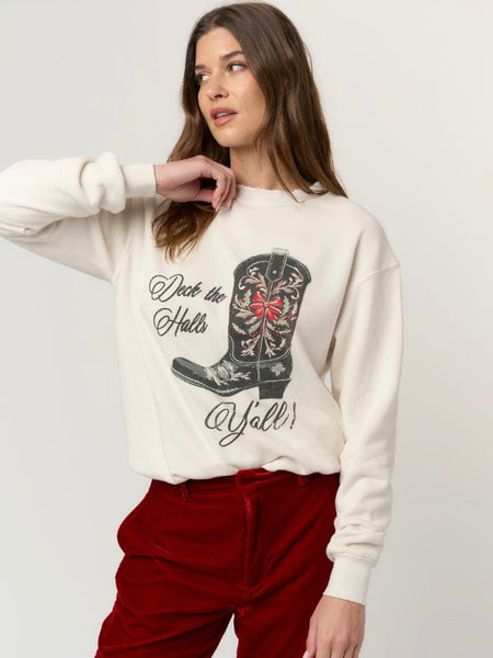 Deck the Halls Y'all Sweatshirt