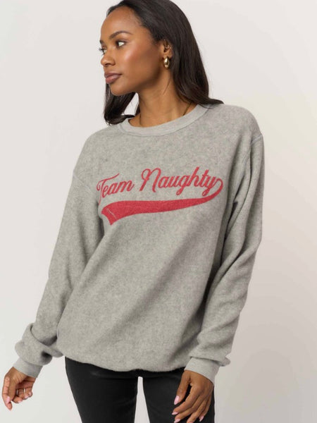 Team Naughty/Team Nice Reversible Sweatshirt