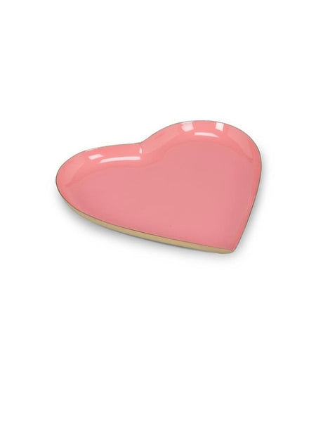 Heart Shaped Enamel Tray