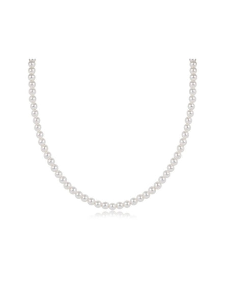 {enewton} 15" Choker Classic Pearl 4mm Bead