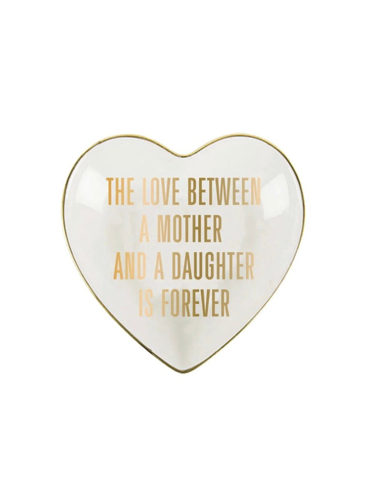 The Love Between Mother/Daughter Trinket Dish