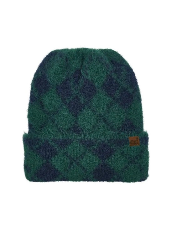 Argyle Beanie