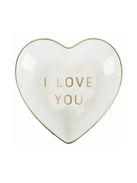 I Love You- Ceramic Trinket Tray