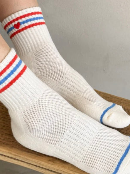 Embroidered Girlfriend Socks