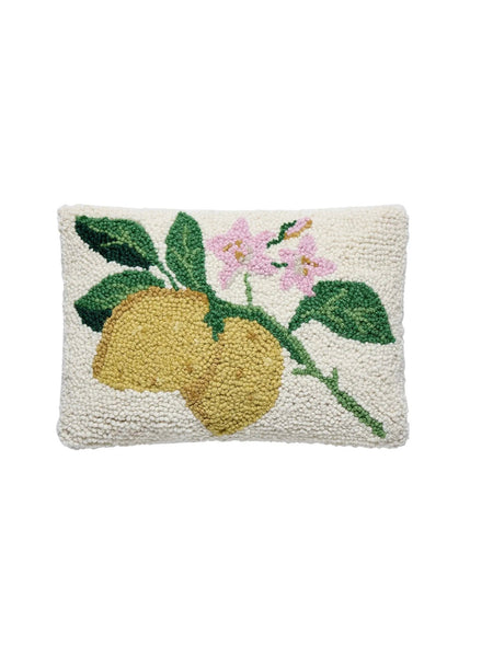 Lemons On A Branch Pillow