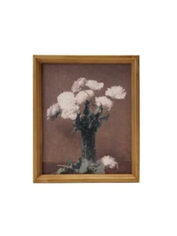 Wood Framed Vintage Reproduction Art