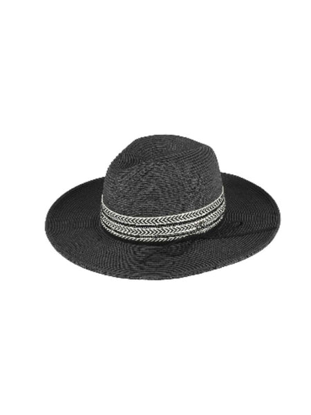 Chevron Panama Hat