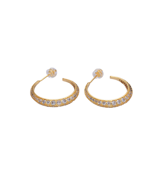 Ginny Gold Hoops