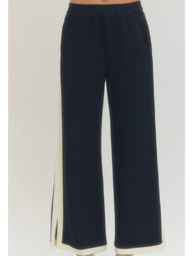 Contrast Pull on Pant