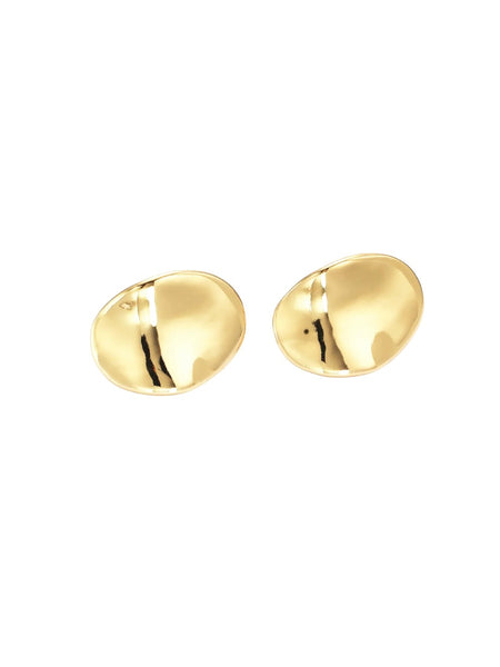 Abstract Oval Studs