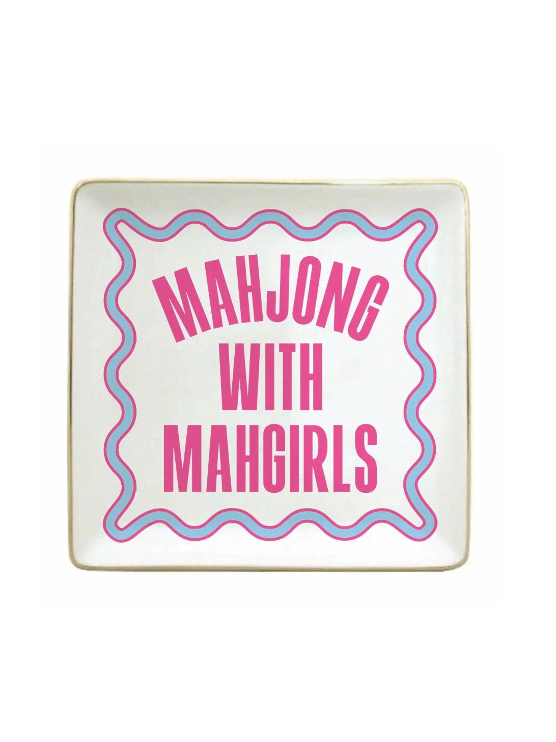 Mahjong Ceramic Tray