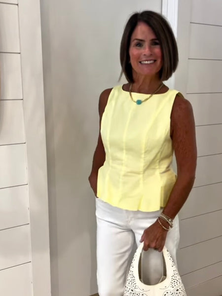 Pamela Peplum Top