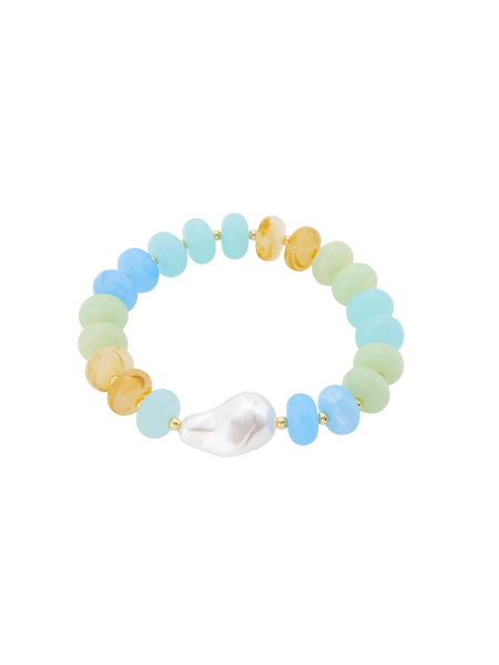 Beaded Pearl Bracelet
