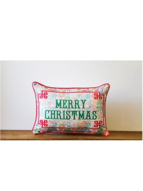 Lilly Nutcracker Merry Christmas Pillow