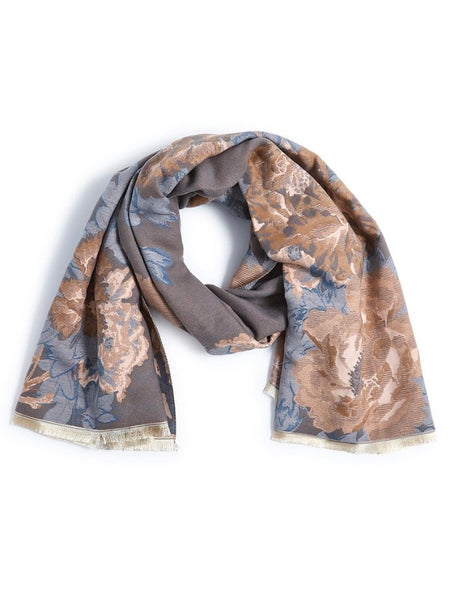 Fall Floral Scarf