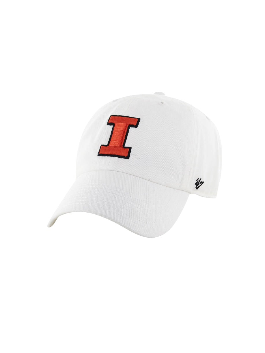 Illinois Illini Logo Clean Up Baseball Cap