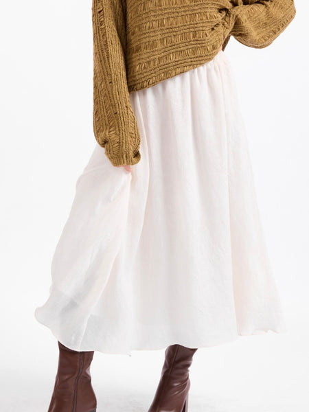 Sepia Sky Midi Skirt
