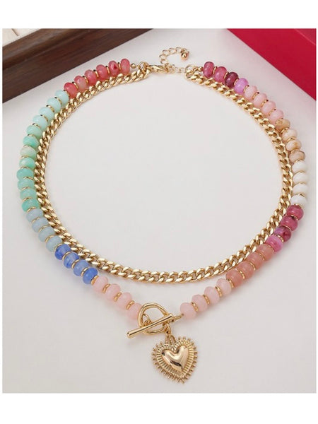 Heart Bead Necklace