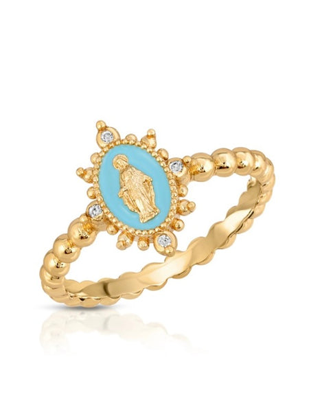 Joy Dravecky Lady Lourdes Ring