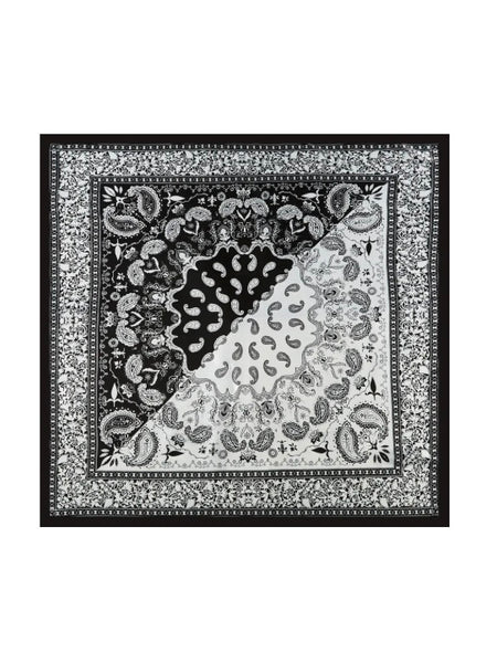 Paisley Colorblock Scarf