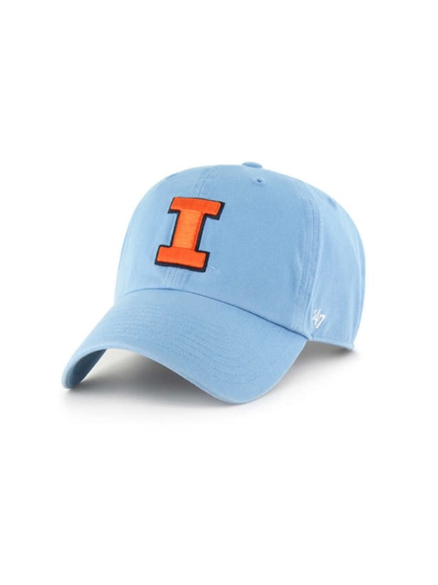 Illinois Illini Logo Clean Up Baseball Cap