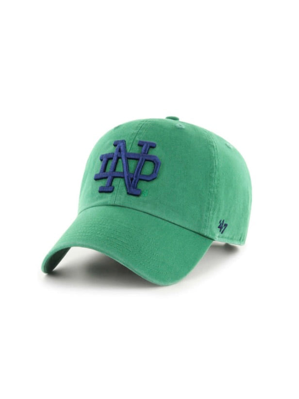 Notre Dame ND Retro Logo Vin Clean Up Hat