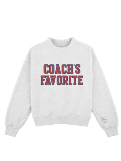 Coach's Favorite Mockneck Sweatshirt