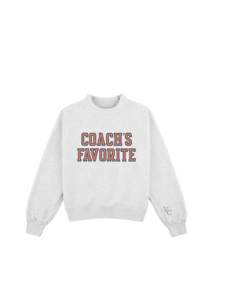 Coach's Favorite Mockneck Sweatshirt
