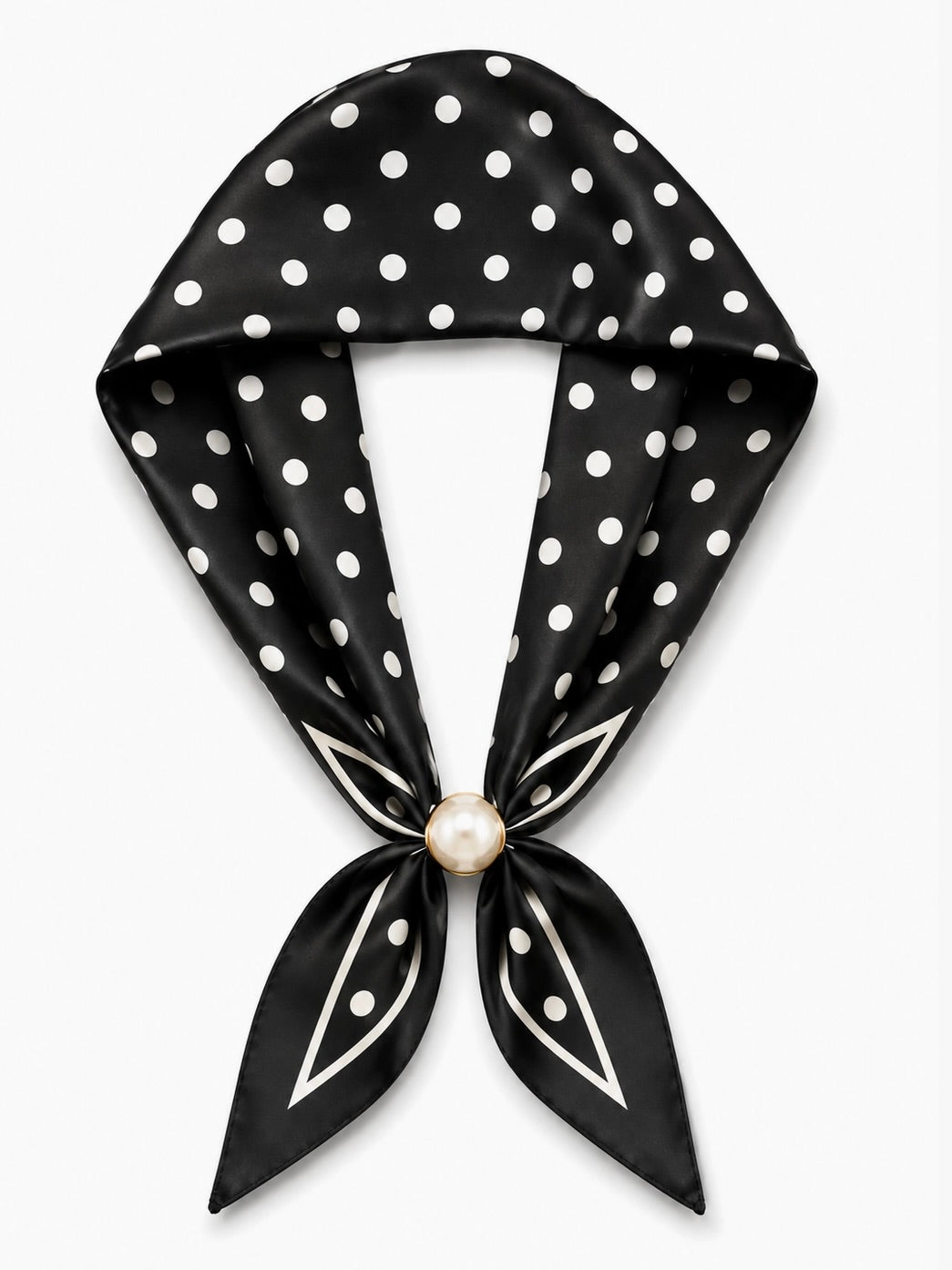 Classic Polka Dot Scarf