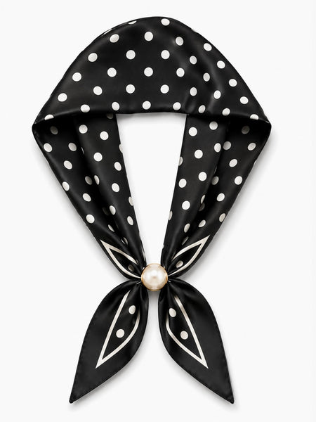 Classic Polka Dot Scarf