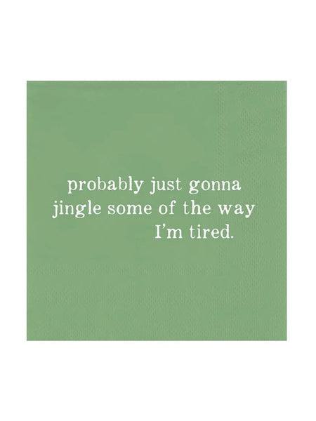 Just Jingle Cocktail Napkin