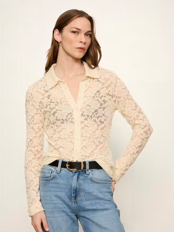 Sanctuary Dreamer Lace Shirt