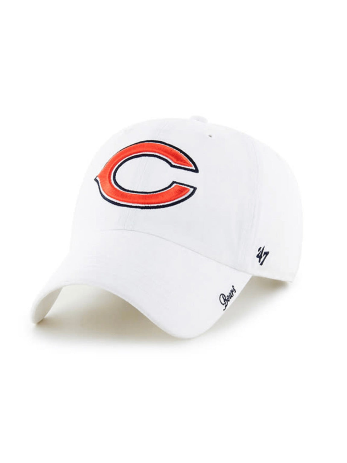 Chicago Bears Logo Miata Embroidered Clean Up Cap