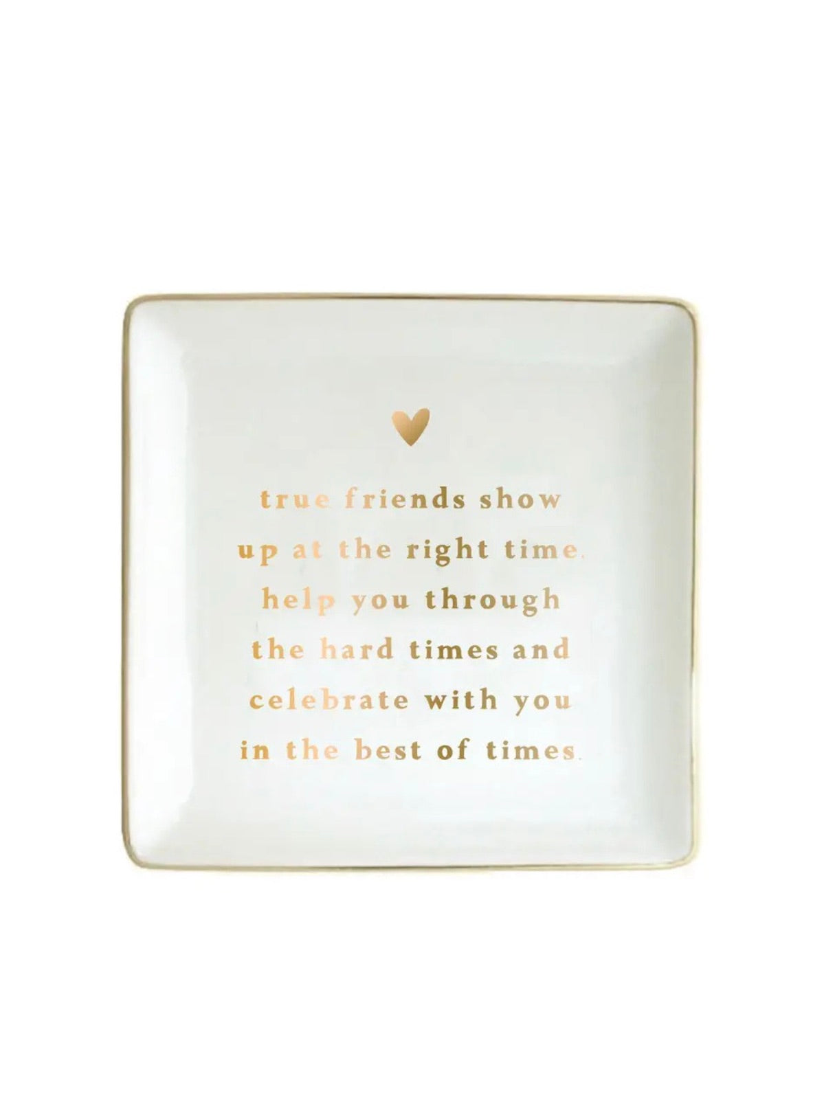 True Friends Ceramic Tray