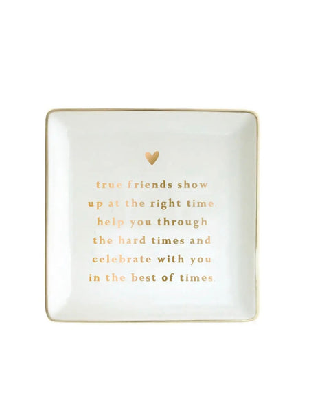 True Friends Ceramic Tray